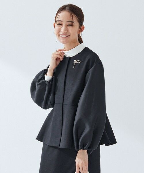 green label relaxing / グリーンレーベル リラクシング ノーカラージャケット | ［size SHORTあり］フルリー フォルム ジャケット | 詳細27