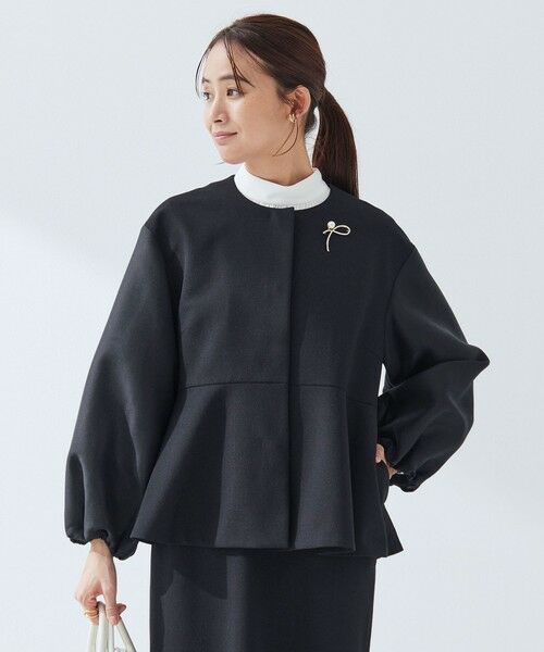 green label relaxing / グリーンレーベル リラクシング ノーカラージャケット | ［size SHORTあり］フルリー フォルム ジャケット | 詳細28