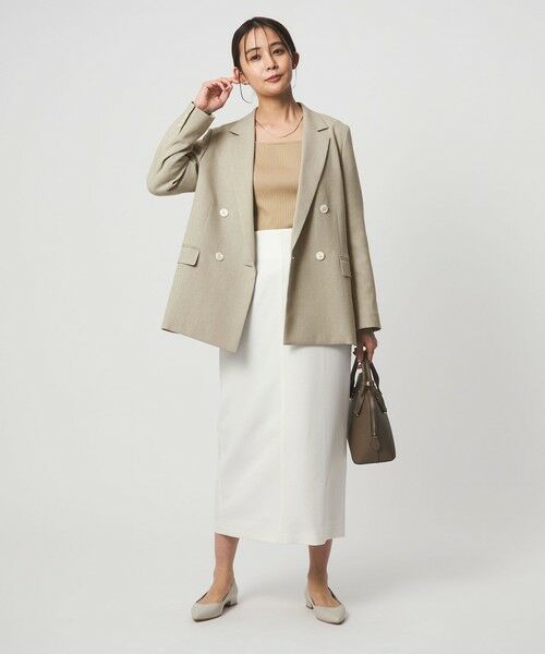 green label relaxing / グリーンレーベル リラクシング テーラードジャケット | ［size SHORTあり］Greed グリード メランジ ダブル ジャケット | 詳細13