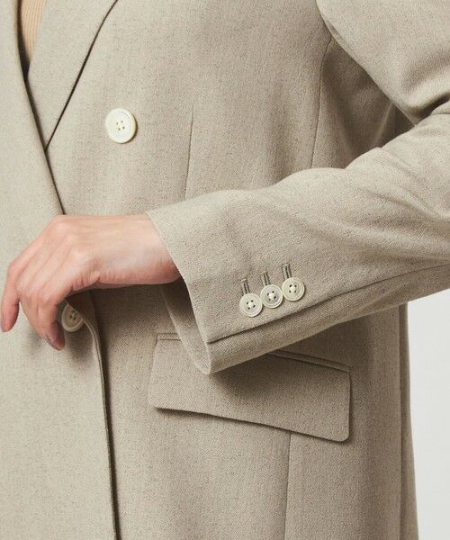 green label relaxing / グリーンレーベル リラクシング テーラードジャケット | ［size SHORTあり］Greed グリード メランジ ダブル ジャケット | 詳細22