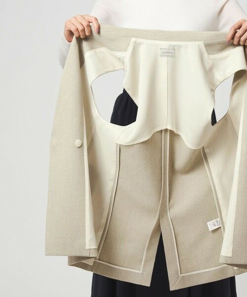 green label relaxing / グリーンレーベル リラクシング ベスト | Greed グリード メランジ テーラード ジレ ウォッシャブル ストレッチ | 詳細24