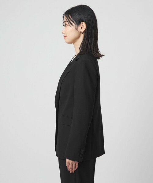green label relaxing / グリーンレーベル リラクシング テーラードジャケット | ［size SHORTあり］カチリラ シングル テーラード ジャケット ブラック | 詳細6