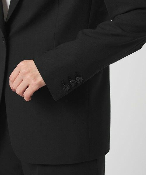 green label relaxing / グリーンレーベル リラクシング テーラードジャケット | ［size SHORTあり］カチリラ シングル テーラード ジャケット ブラック | 詳細9