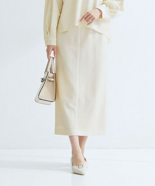 green label relaxing / グリーンレーベル リラクシング ロング・マキシ丈スカート | ［size SHORTあり］フルリー タイト スカート | 詳細4