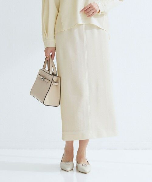 green label relaxing / グリーンレーベル リラクシング ロング・マキシ丈スカート | ［size SHORTあり］fleurie(フルリー) タイト スカート | 詳細9