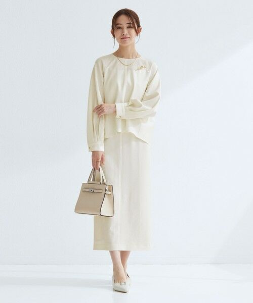 green label relaxing / グリーンレーベル リラクシング ロング・マキシ丈スカート | ［size SHORTあり］fleurie(フルリー) タイト スカート | 詳細13