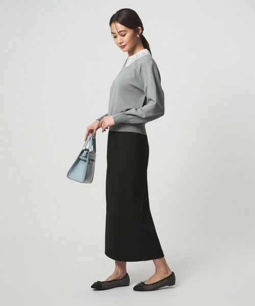 green label relaxing / グリーンレーベル リラクシング ロング・マキシ丈スカート | ［size SHORTあり］フルリー タイト スカート | 詳細11