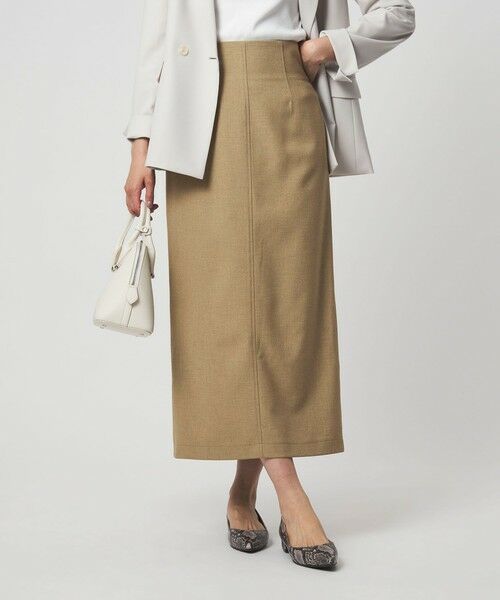 green label relaxing / グリーンレーベル リラクシング ロング・マキシ丈スカート | ［size SHORTあり］フルリー タイト スカート | 詳細12