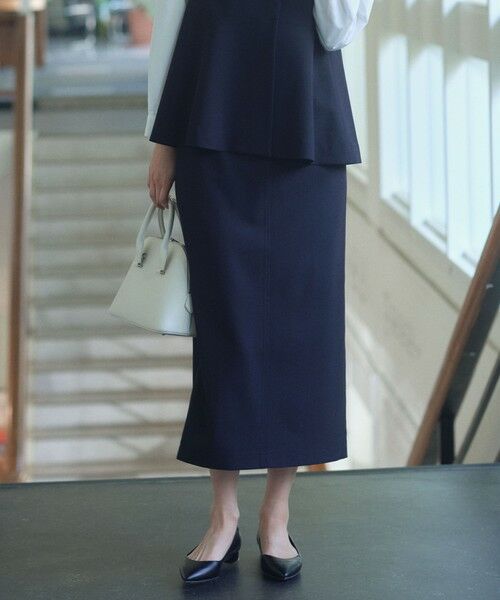 green label relaxing / グリーンレーベル リラクシング ロング・マキシ丈スカート | ［size SHORTあり］フルリー タイト スカート | 詳細15