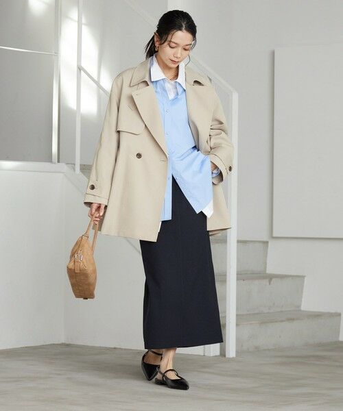 green label relaxing / グリーンレーベル リラクシング ロング・マキシ丈スカート | ［size SHORTあり］フルリー タイト スカート | 詳細24