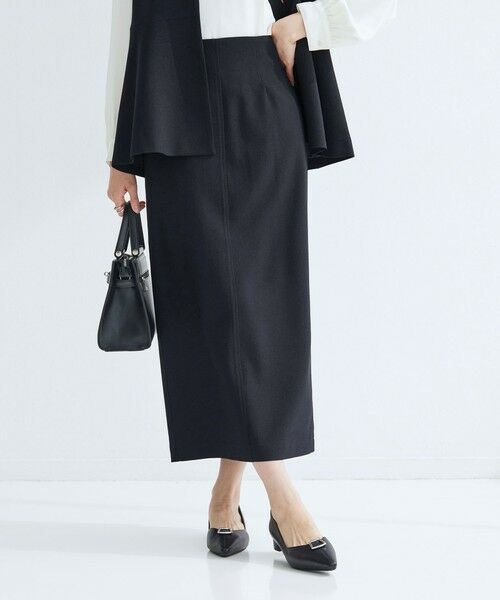 green label relaxing / グリーンレーベル リラクシング ロング・マキシ丈スカート | ［size SHORTあり］フルリー タイト スカート | 詳細25