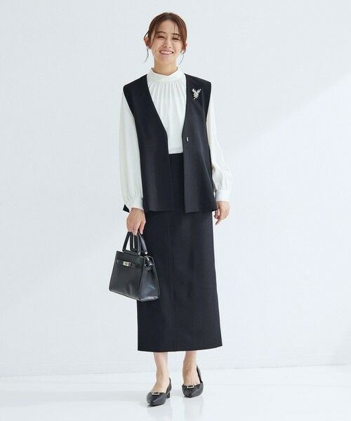 green label relaxing / グリーンレーベル リラクシング ロング・マキシ丈スカート | ［size SHORTあり］フルリー タイト スカート | 詳細28