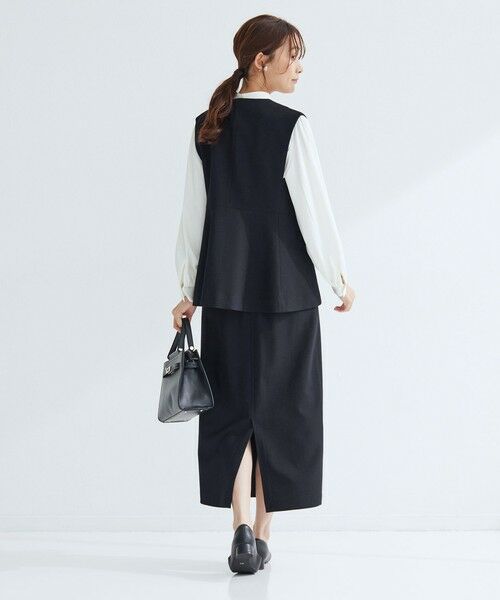 green label relaxing / グリーンレーベル リラクシング ロング・マキシ丈スカート | ［size SHORTあり］フルリー タイト スカート | 詳細30