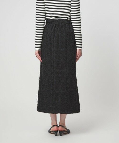 green label relaxing / グリーンレーベル リラクシング ロング・マキシ丈スカート | カットジャガード タイト スカート | 詳細13