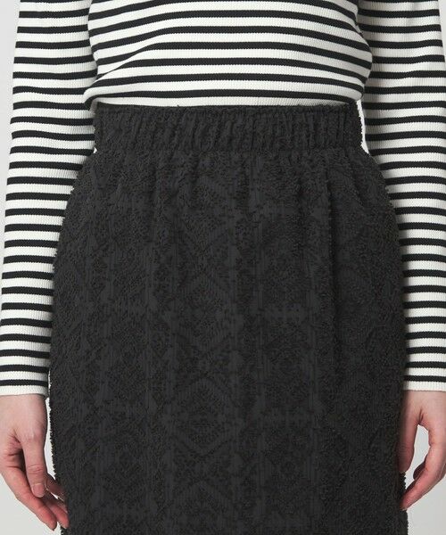 green label relaxing / グリーンレーベル リラクシング ロング・マキシ丈スカート | カットジャガード タイト スカート | 詳細14