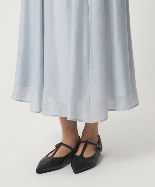 green label relaxing / グリーンレーベル リラクシング ロング・マキシ丈スカート | ［size SHORTあり］エアリーギャザー スカート | 詳細9