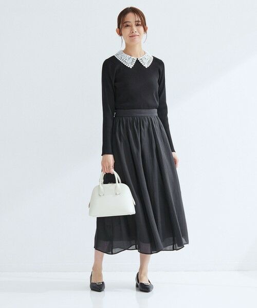 green label relaxing / グリーンレーベル リラクシング ロング・マキシ丈スカート | ［size SHORTあり］エアリーギャザー スカート | 詳細22