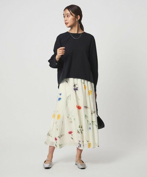 green label relaxing / グリーンレーベル リラクシング ロング・マキシ丈スカート | ［size SHORTあり］エアリーギャザー スカート | 詳細27