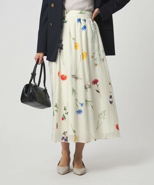 green label relaxing / グリーンレーベル リラクシング ロング・マキシ丈スカート | ［size SHORTあり］エアリーギャザー スカート（その他1）