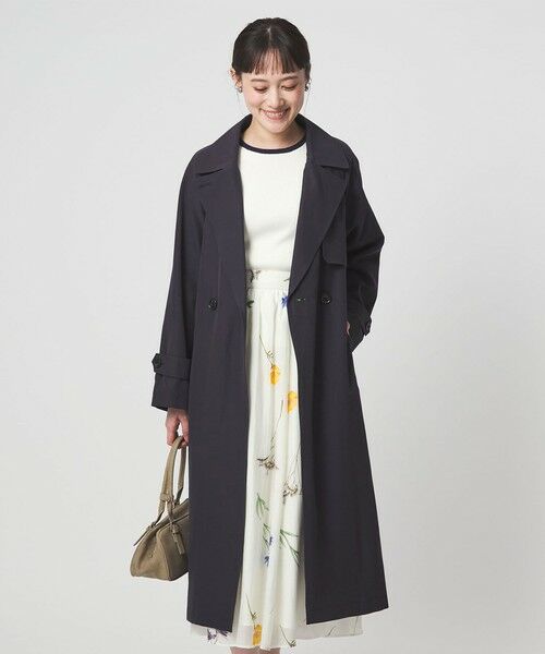 green label relaxing / グリーンレーベル リラクシング トレンチコート | ライト トレンチコート（NAVY）