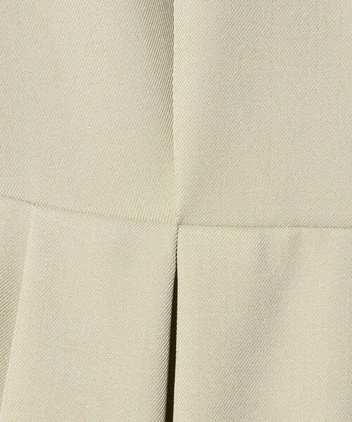 green label relaxing / グリーンレーベル リラクシング ロング・マキシ丈ワンピース | ステッチ タック セミフレア ワンピース | 詳細3