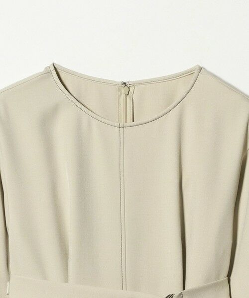 green label relaxing / グリーンレーベル リラクシング ロング・マキシ丈ワンピース | ステッチ タック セミフレア ワンピース | 詳細2