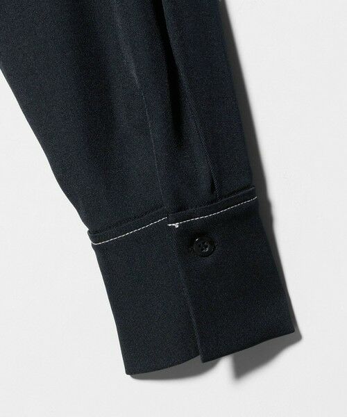 green label relaxing / グリーンレーベル リラクシング ロング・マキシ丈ワンピース | ステッチ タック セミフレア ワンピース | 詳細6