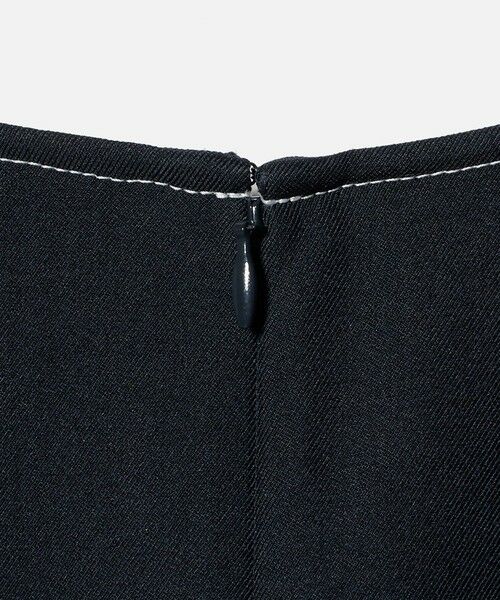 green label relaxing / グリーンレーベル リラクシング ロング・マキシ丈ワンピース | ステッチ タック セミフレア ワンピース | 詳細9