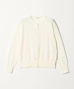 green label relaxing / グリーンレーベル リラクシング カーディガン・ボレロ | ＜1_OF MINE＞クルーネック ニット カーディガン