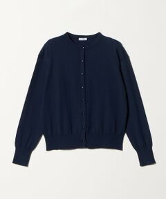 green label relaxing / グリーンレーベル リラクシング カーディガン・ボレロ | ＜1_OF MINE＞クルーネック ニット カーディガン