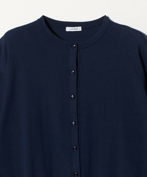 green label relaxing / グリーンレーベル リラクシング カーディガン・ボレロ | ＜1_OF MINE＞クルーネック ニット カーディガン | 詳細8