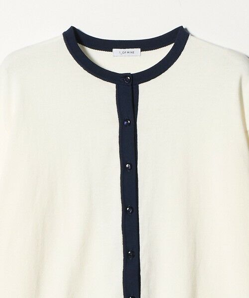 green label relaxing / グリーンレーベル リラクシング カーディガン・ボレロ | ＜1_OF MINE＞クルーネック ニット カーディガン | 詳細15