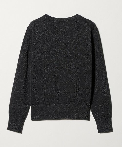 green label relaxing / グリーンレーベル リラクシング カーディガン・ボレロ | ラメ クルーネック ニット カーディガン | 詳細5