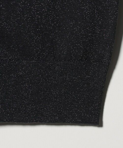 green label relaxing / グリーンレーベル リラクシング カーディガン・ボレロ | ラメ クルーネック ニット カーディガン | 詳細4