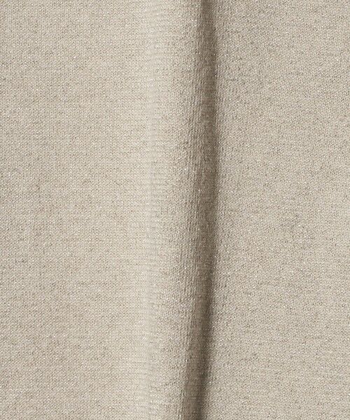 green label relaxing / グリーンレーベル リラクシング カーディガン・ボレロ | ラメ クルーネック ニット カーディガン | 詳細11