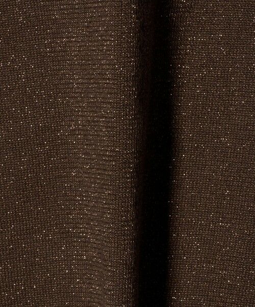 green label relaxing / グリーンレーベル リラクシング カーディガン・ボレロ | ラメ クルーネック ニット カーディガン | 詳細14