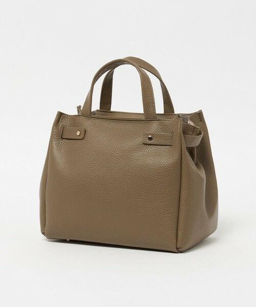 green label relaxing / グリーンレーベル リラクシング ショルダーバッグ | サイドベルト パーテーション トートバッグ | 詳細8