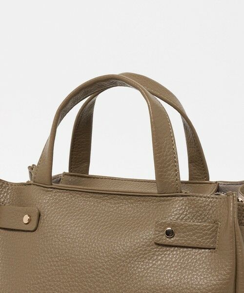 green label relaxing / グリーンレーベル リラクシング ショルダーバッグ | サイドベルト パーテーション トートバッグ | 詳細9