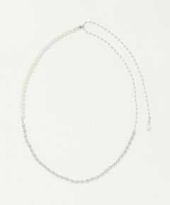 green label relaxing / グリーンレーベル リラクシング ネックレス・ペンダント・チョーカー | 2WAY ボールチェーン＆フェイクパール ネックレス