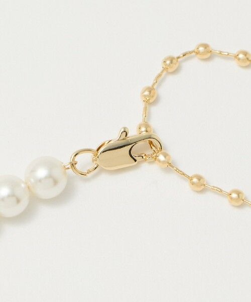 green label relaxing / グリーンレーベル リラクシング ネックレス・ペンダント・チョーカー | 2WAY ボールチェーン＆フェイクパール ネックレス | 詳細2
