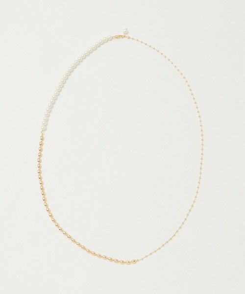 green label relaxing / グリーンレーベル リラクシング ネックレス・ペンダント・チョーカー | 2WAY ボールチェーン＆フェイクパール ネックレス | 詳細5