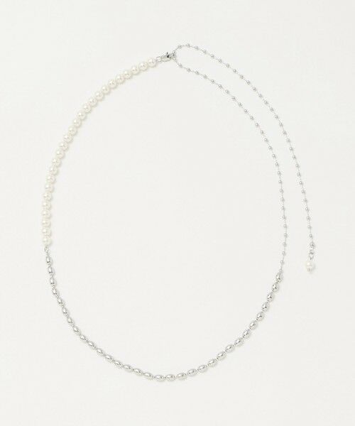 green label relaxing / グリーンレーベル リラクシング ネックレス・ペンダント・チョーカー | 2WAY ボールチェーン＆フェイクパール ネックレス | 詳細7