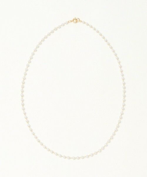 green label relaxing / グリーンレーベル リラクシング ネックレス・ペンダント・チョーカー | 3WAY スネークチェーン＆フェイクパール ネックレス | 詳細5