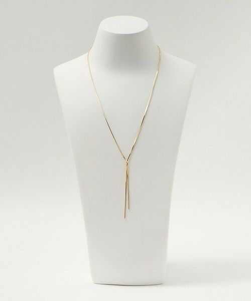 green label relaxing / グリーンレーベル リラクシング ネックレス・ペンダント・チョーカー | 3WAY スネークチェーン＆フェイクパール ネックレス | 詳細8