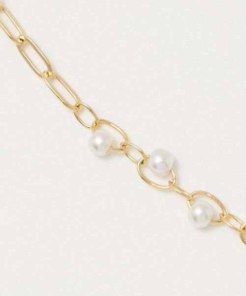 green label relaxing / グリーンレーベル リラクシング ネックレス・ペンダント・チョーカー | 2WAY チェーン フェイクパール コンビネックレス | 詳細1
