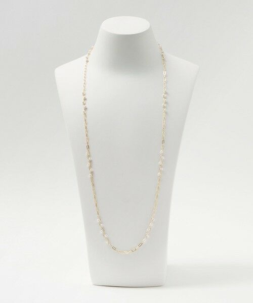 green label relaxing / グリーンレーベル リラクシング ネックレス・ペンダント・チョーカー | 2WAY チェーン フェイクパール コンビネックレス | 詳細8