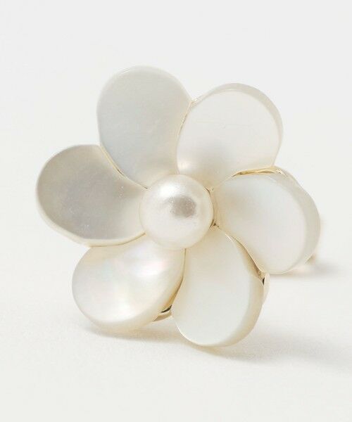 green label relaxing / グリーンレーベル リラクシング ピアス・イヤリング | シェル フラワー ピアス | 詳細4