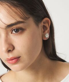 green label relaxing / グリーンレーベル リラクシング ピアス・イヤリング | シェル フラワー イヤリング