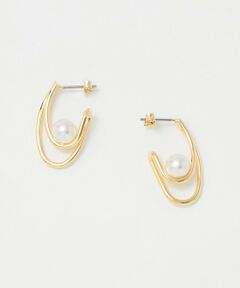 green label relaxing / グリーンレーベル リラクシング ピアス・イヤリング | ドロップフレーム ピアス