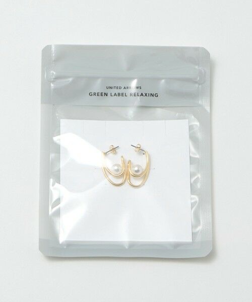 green label relaxing / グリーンレーベル リラクシング ピアス・イヤリング | ドロップフレーム ピアス | 詳細6